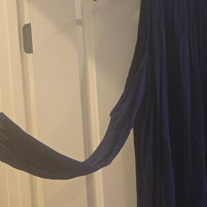 Charlotte Russe Navy Backless Dress